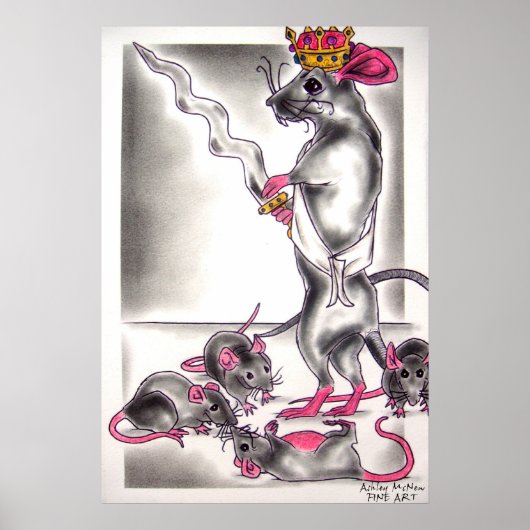 Rat King van de Nutkraker Ballet Poster (Voorkant)