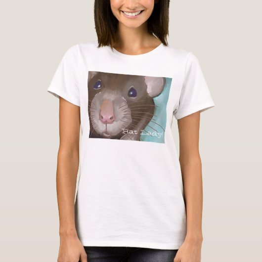 Rat Lady T-Shirt (Voorkant)