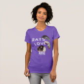 rat love me T-shirt (Devant entier)