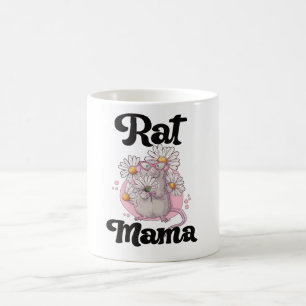Rat Mama Gifts Rat Eigenaar Rat Pet Lover Rat Mam Koffiemok