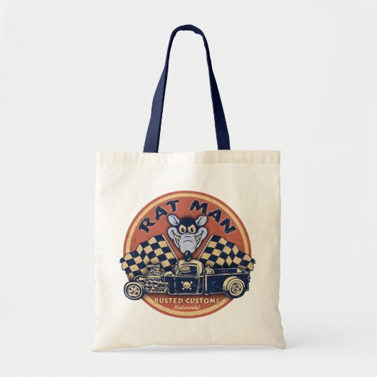 Rat Man Rusted Customs Tote Bag (Voorkant)
