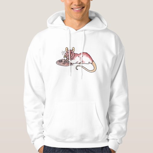Rat met Cookie Hoodie (Voorkant)