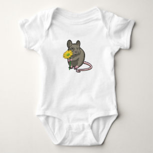Rat met gele ventilator romper