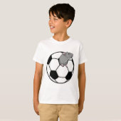 Rat met Voetbal T-shirt (Voorkant volledig)