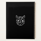 Rat met zwarte en witte tribale planner (Achterkant)