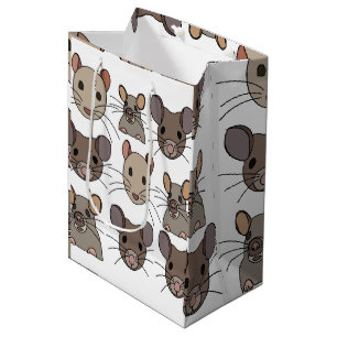 Rat Muis Dierenfeest Medium Cadeauzakje