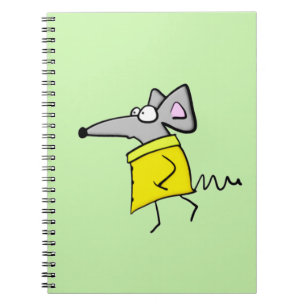 Rat op de catwalk notitieboek