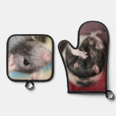 Rat Ovenwant & Pannenlap Set (Voorkant)