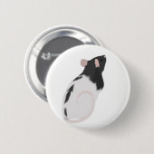 Rat Pin Ronde Button 5,7 Cm (Voorkant /achterkant)