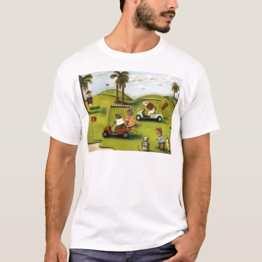 Rat Race 2 bij de Golfcursus T-shirt (Voorkant)