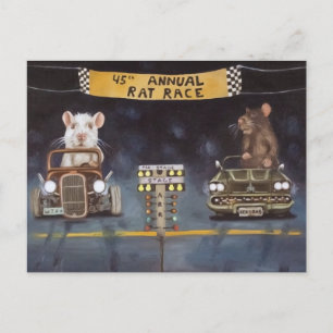 Rat Race Briefkaart