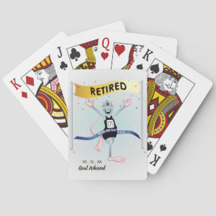 Rat Race Funny Retirement Pokerkaarten
