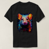 Rat Rainbow T-shirt (Design voorkant)