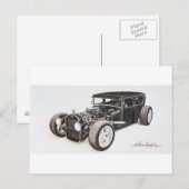 Rat Rod Briefkaart (Voorkant / Achterkant)