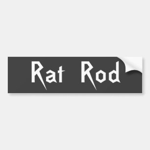 Rat Rod Bumpersticker