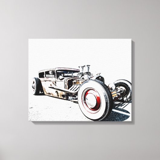 Rat Rod Canvas Afdruk (Voorkant)