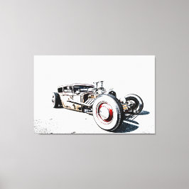 Rat Rod Canvas Afdruk