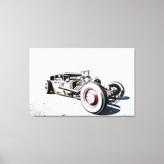 Rat Rod Canvas Afdruk (Voorkant)