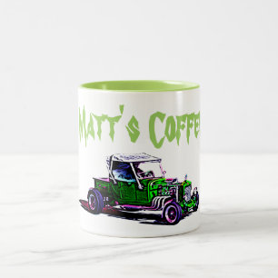 Rat Rod Custom Name Coffee Mok