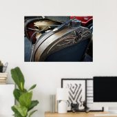 Rat Rod in HDR. Poster (Thuiskantoor)