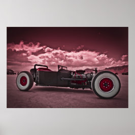Rat Rod op het Poster Bonneville