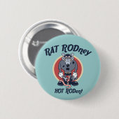 Rat Rodney Ronde Button 5,7 Cm (Voorkant /achterkant)