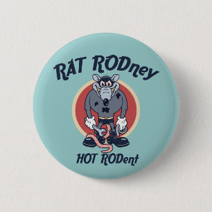 Rat Rodney Ronde Button 5,7 Cm
