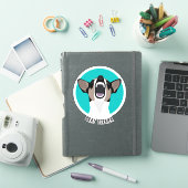 Rat terrier brat terrier sticker (iPad Cover)