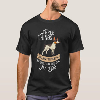 Rat Terrier Dog Puppies Owner Lover T-shirt