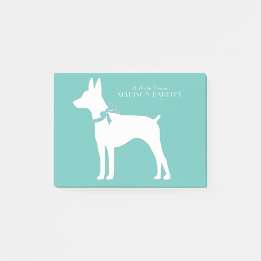 Rat Terrier Dog Puppy Post-it® Notes (Voorkant)