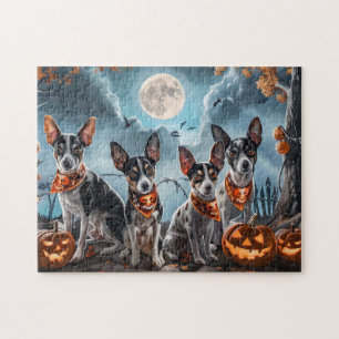 Rat Terrier Halloween Spooky  Legpuzzel