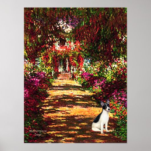 Rat Terrier - Het pad Poster (Voorkant)