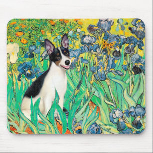 Rat Terrier - Irises Muismat