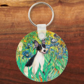 Rat Terrier - Irises Sleutelhanger (Voorkant)