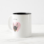 Rat Terrier Mugs (Devant gauche)
