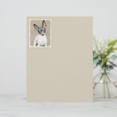 Rat Terrier Painting - Cute Original Dog Art (Staand voorkant)