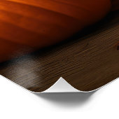 Rat Terrier Puppy Herfst Delight Pompoen Perfect Poster (Hoek)