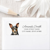 Rat Terrier Return Address Labels (Insitu)