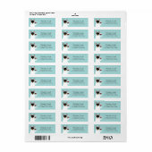 Rat Terrier Return Address Labels (Full Sheet)