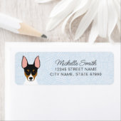Rat Terrier Return Address Labels (Insitu)