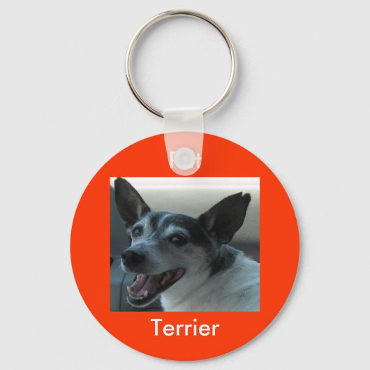 Rat Terrier Sleutelhanger (Voorkant)