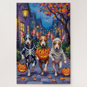 Rat Terrier Trick-or-Treating Halloween Kostuums Legpuzzel