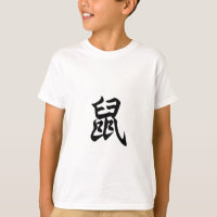 Rat Traditioneel Chinees Karakter Zodiab Sign