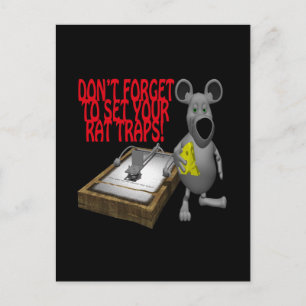 Rat Traps Briefkaart