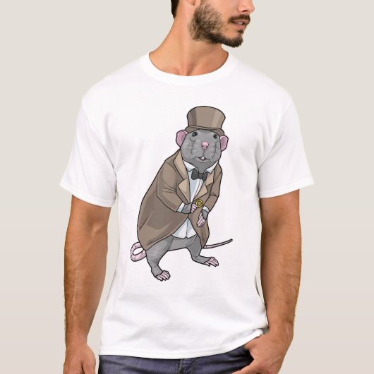 Rat Verzorging Trouwring Huwelijk T-shirt (Voorkant)