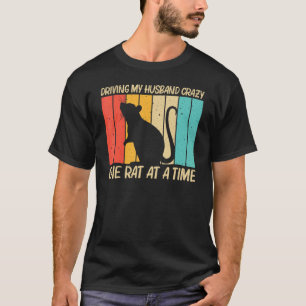 Rat voor dames en heren, muis met knaagdieren t-shirt