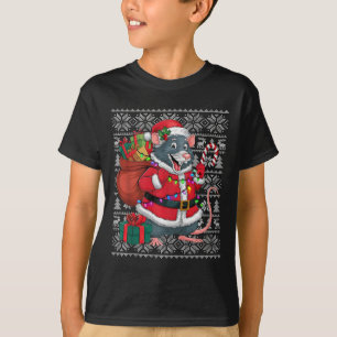 Rat Xmas Sweat Style Vilain Père Noël Rat Christma
