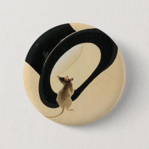 Rat Year 2020 Chinese Zodiac Birthday Button