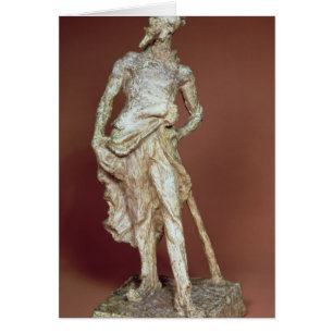 Ratapoil, toned plaster sculptuur