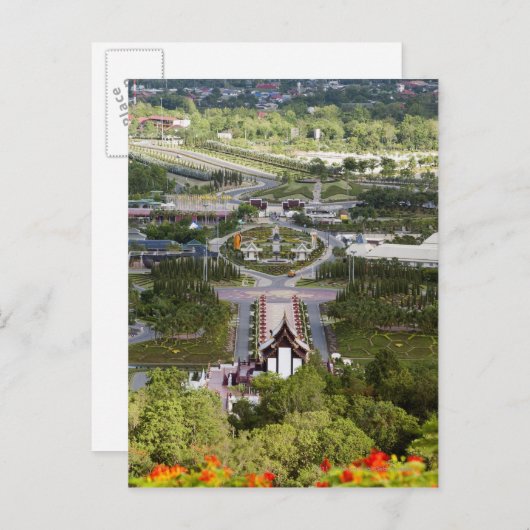 Ratchaphruek Flower festival Briefkaart (Voorkant / Achterkant)